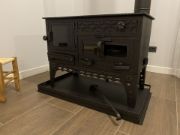 Picture of Hearth with,  Fireplace Large Cooking Stove,  Wood Burning Stove, Survival Stove, Wood Stove, Coal Stove, Cooker Stove, Handmade