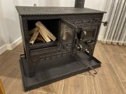 Picture of Hearth with,  Fireplace Large Cooking Stove,  Wood Burning Stove, Survival Stove, Wood Stove, Coal Stove, Cooker Stove, Handmade