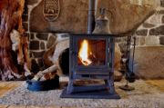 Picture of Fireplace, Handmade Metal Heater Stove