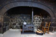 Picture of Cooking Stove With Fireplace, Wood Burning Stove, Coal Stove, Cooker, Handmade Range, Cast Iron Grill