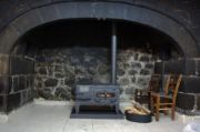 Picture of Cooking Stove With Fireplace, Wood Burning Stove, Coal Stove, Cooker, Handmade Range, Cast Iron Grill