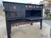 Picture of Cooking Stove, Wood Burning Stove, Coal Stove, Cooker, Handmade Range, Cast Iron Grill, Firepit